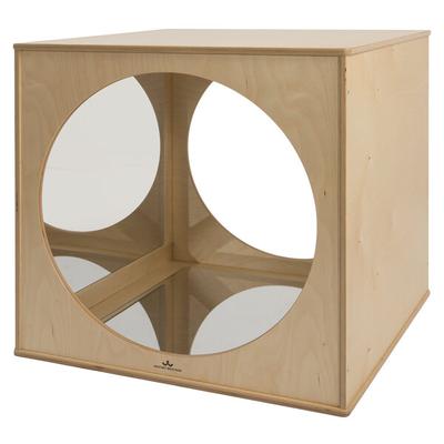 Whitney Brothers WB1846 30 1/2" x 29" x 30" Children's Wood Kaleidoscope Play House Cube