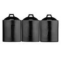 Premier Housewares Kitchen cannisters with black text: Tea, Coffee, Sugar