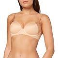 Triumph Women's Body Make-up Soft Touch Wp Ex Full Cup Full Coverage Bra, Beige, 34C (Manufacturer Size: 75C)