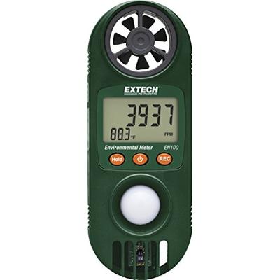 Extech EN100 Compact Hygro-Thermo-Anemometer with Light Sensor