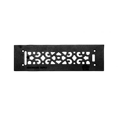 Renovator's Supply Heat Air Grille Cast Victorian Overall 3 1/2 X 12