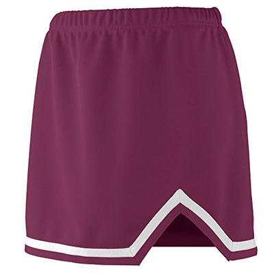 Augusta Sportswear AK-848061055580 Women's Energy Skirt, Large, Maroon/White