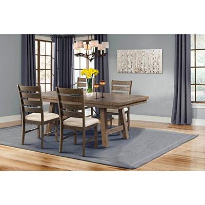 Picket House Furnishings Dex 5 Piece Dining Set in Walnut and Cream