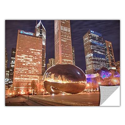 ArtWall "Chicago-The Bean I Removable Graphic Wall Art by Dan Wilson, 32 by 48-Inch