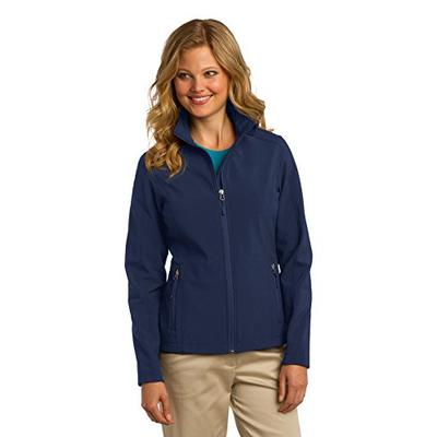 Port Authority Women's Core Soft Shell Jacket M Dress Blue Navy