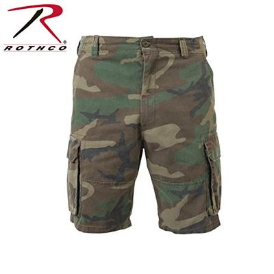 Rothco Vintage Paratrooper Shorts, Woodland, X-Large