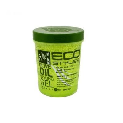 ECOCO Eco Style Gel, Olive 32 oz (Pack of 3)