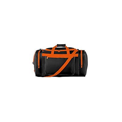 Augusta Sportswear Gear Bag OS Black/Orange
