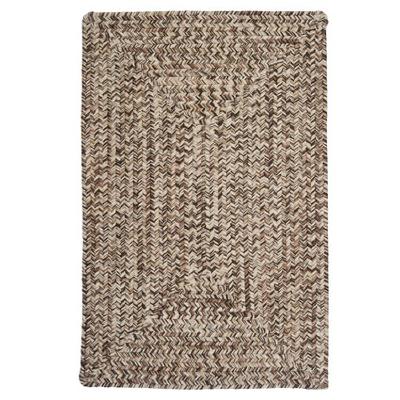 Corsica Rectangle Area Rug, 2 by 6-Feet, Weathered Brown