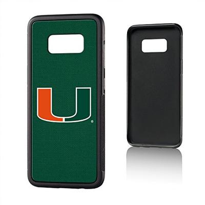 Keyscaper Miami Hurricanes Solid Galaxy S8 Bumper Case NCAA