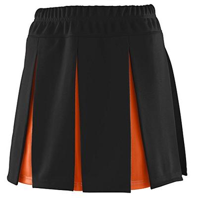 Augusta Sportswear Women's Liberty Skirt 2XL Black/Orange