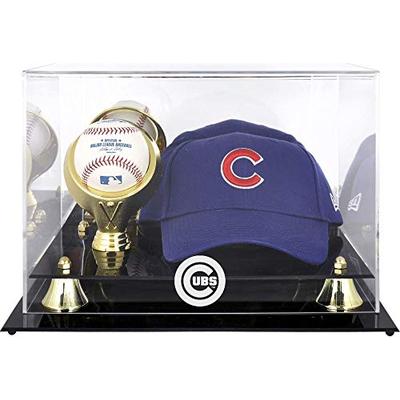 Chicago Cubs Acrylic Cap and Baseball Logo Display Case