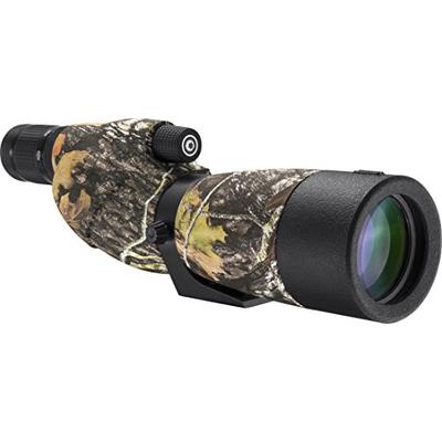 BARSKA AD12358 20-60x65 WP Level Straight Spotting Scope, Mossy Oak