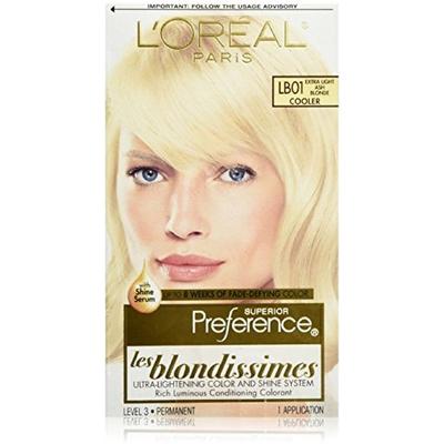 L'Oreal Superior Preference Les Blondissimes - LB01 Extra Light Ash Blonde 1 Each (Pack of 6)