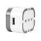 Cellet 2.1A USB Home Wall Charger - White Wall Charger for Universal - Retail Packaging - White
