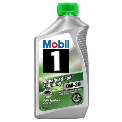 Mobil 1part No. 112746 (Advanced fuel economy) 0W-30 Motor Oil - 1 Quart (Pack of 6)