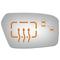 Burco 5167HB Passenger Side Power Replacement Mirror Glass Heated with Lasered Holes to use with Fac