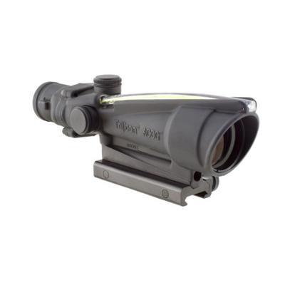 Trijicon ACOG 3.5 X 35 Scope Dual Illuminated Chevron .223 Ballistic Reticle, Amber