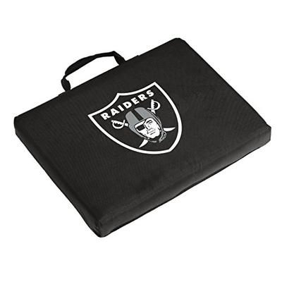 Logo Brands NFL Oakland Raiders Bleacher Cushion, One Size, Charcoal