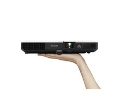 Epson PowerLite 1785W 3LCD WXGA wireless mobile projector with carrying case and fast and easy image