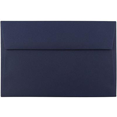 JAM PAPER A9 Premium Invitation Envelopes - 5 3/4 x 8 3/4 - Navy Blue - Bulk 1000/Carton