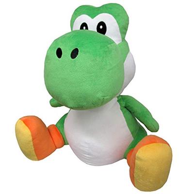 Little Buddy 1602 Super Mario All Star Collection Large Yoshi Plush, 18"