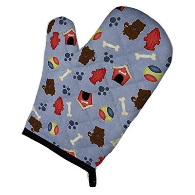 Caroline's Treasures BB2754OVMT Dog House CollectionChow Chow Chocolate Oven Mitt, Large, multicolor