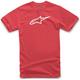 Alpinestars Ageless Classic T-Shirt, white-red, Size 2XL