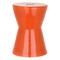 Safavieh Castle Gardens Collection Liana Orange Glazed Ceramic Garden Stool