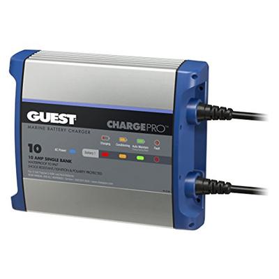 Guest 2710A ChargePro On-Board Battery Charger 10A / 12V, 1 Bank, 120V Input