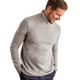 WoolOvers Mens Lambswool Polo Neck Knitted Jumper Grey Marl, S