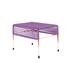 Innit Atom Indoor/Outdoor Handmade Ottoman Metal | 20 H x 21 W x 16 D in | Wayfair i08-04-12