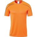 uhlsport Kempa Kempa Herren Stream 22 Trikot, Fluo orange/Schwarz, S Kempa Kempa Herren Stream 22 Trikot, Fluo orange/Schwarz, S