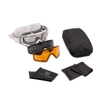 Revision Snowhawk Goggle System Deluxe Kit White Frame - 4-0101-0008