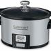 Cuisinart 3.5 Quart Programmable Slow Cooker Stainless Steel/Ceramic in Gray | 9.5 H x 9.1 W x 12.67 D in | Wayfair PSC-350