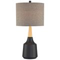 Lite Source Genson 29" Gray and Black Modern Ceramic Table Lamp