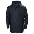 Herren Helly Hansen Moss Rain Coat, Marineblau, S