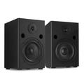 VONYX SM65 6.5" Powered Desktop Speakers DJ Monitors for Multimedia, Gaming, Studio-Quality Music Production - 180W