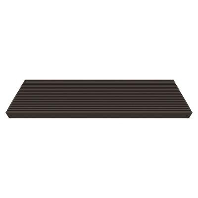 DOLLE Außentreppe Stufe Trimax Dunkelbraun für Gardentop, 9 Stufen, 80 cm