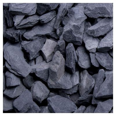 Bruchsteine Canadian Slate Schwarz, 750 kg (Bigbag), 30-60 mm