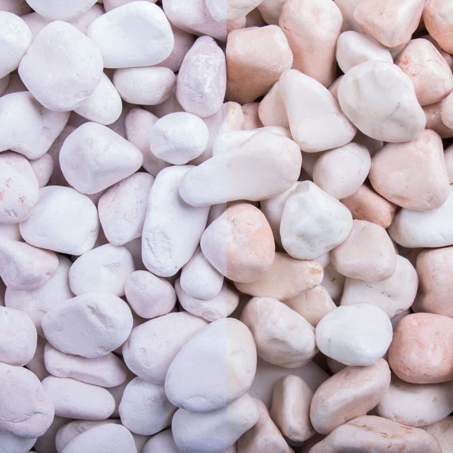 Ziersplitt Rosa Corallo getrommelt, 750 kg (Bigbag), 15-25 mm Image