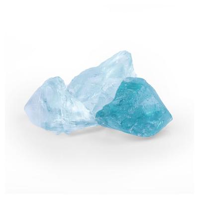 Bruchsteine Glas Turquoise, 1000 kg (Bigbag)