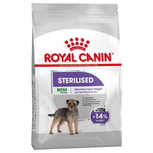 2 x 8kg Mini Adult Sterilised Royal Canin Hundefutter trocken