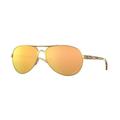 Oakley OO4079 Feedback Sunglasses - Women's Prizm Rose Gold Polarized Lenses 407937-59