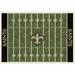 Imperial New Orleans Saints 7'8'' x 10'9'' Home Field Rug