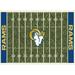 Imperial Los Angeles Rams 5'4'' x 7'8'' Home Field Rug