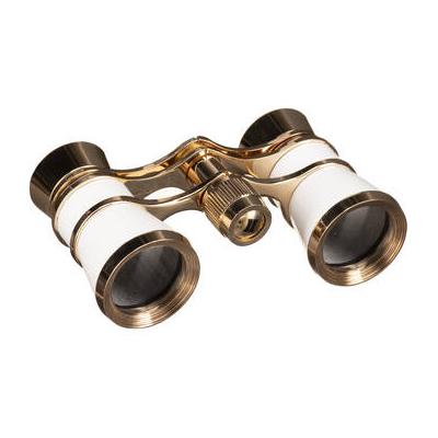 Eschenbach Optik 3x25 Glamour Opera Glasses (Pearl White) 44431