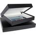 Archival Methods Onyx Portfolio Box (20 x 24 x 1.4", Black Buckram with White Interior) 11-018