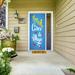 The Holiday Aisle® Cinco De Mayo Party Door Mural Metal in Blue | 80 H x 32 W in | Wayfair 12327CE115604E1DB94D9CCA84D82942