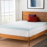 White Noise 3" Gel Memory Foam Mattress Topper Gel Memory Foam | 75 H x 52.5 W in | Wayfair DABBCE1BAF354D0AAA10F60235F45BDD